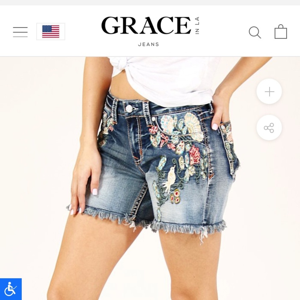 Grace la Jean shorts